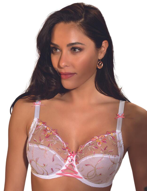 Lise Charmel Ete Frivole 3-Parts Full Cup Bra Blanc Frivole