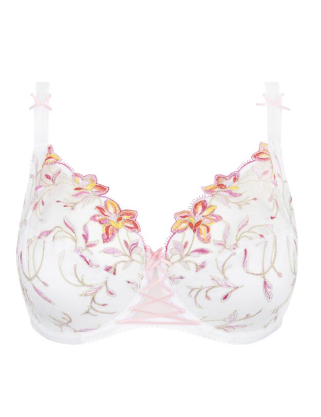 Lise Charmel Ete Frivole 3-Parts Full Cup Bra Blanc Frivole