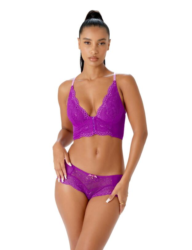 Gossard Superboost Lace Shorts Orchid