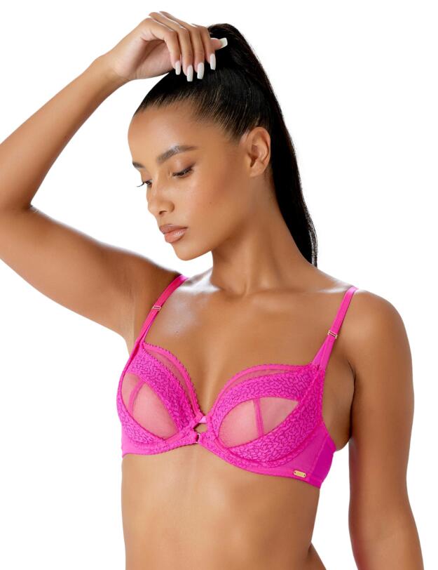 Gossard Envy Plunge Bra Pink Glow