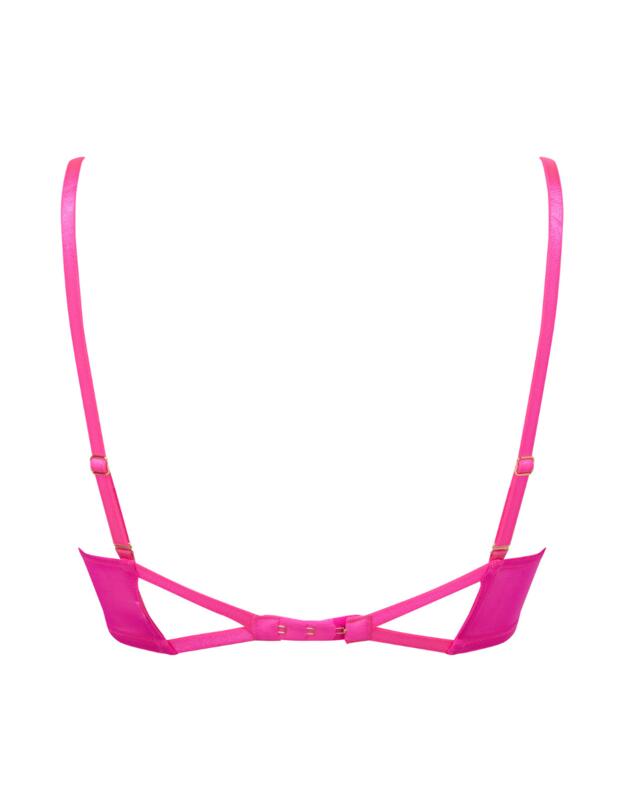 Gossard Envy Plunge Bra Pink Glow