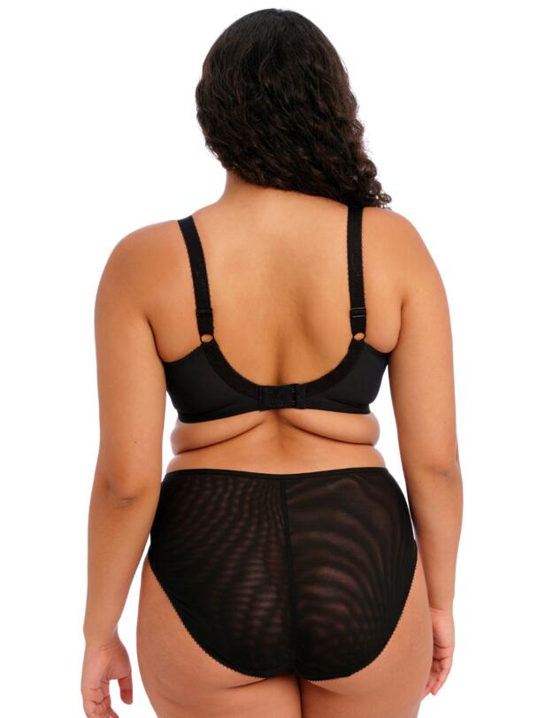 Elomi Namrah High Leg Brief Jet