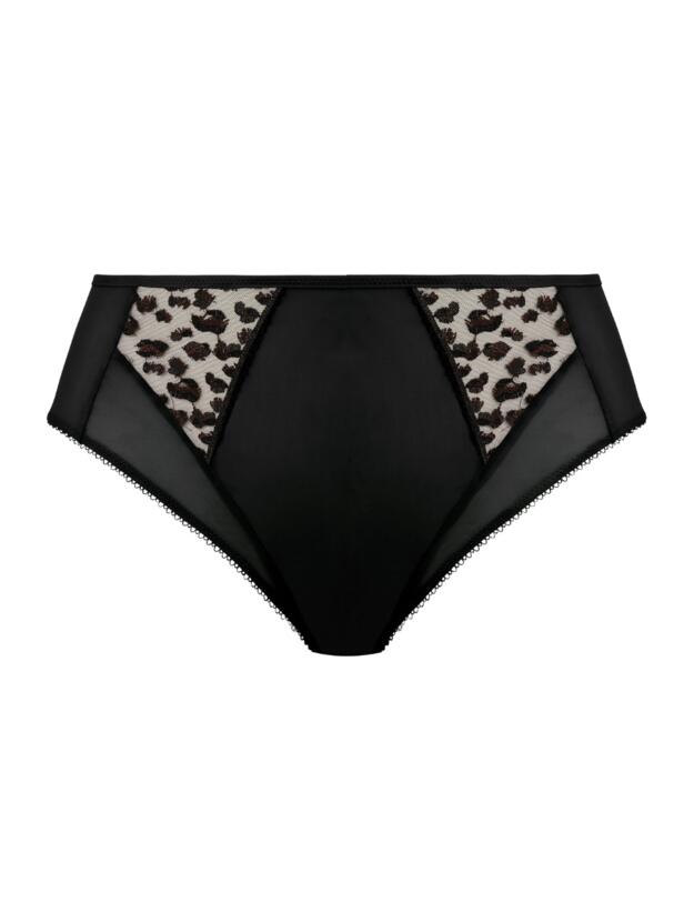 Elomi Namrah High Leg Brief Jet