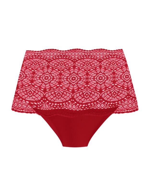 Fantasie Lace Ease Invisible Stretch Full Brief Red