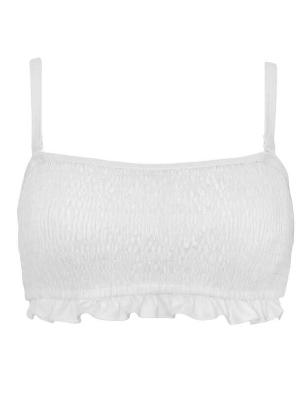 Pour Moi Free Spirit Underwired Bikini Top White 