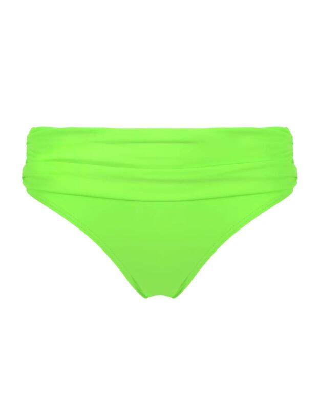 Pour Moi Free Spirit Fold Over Bikini Brief Lime