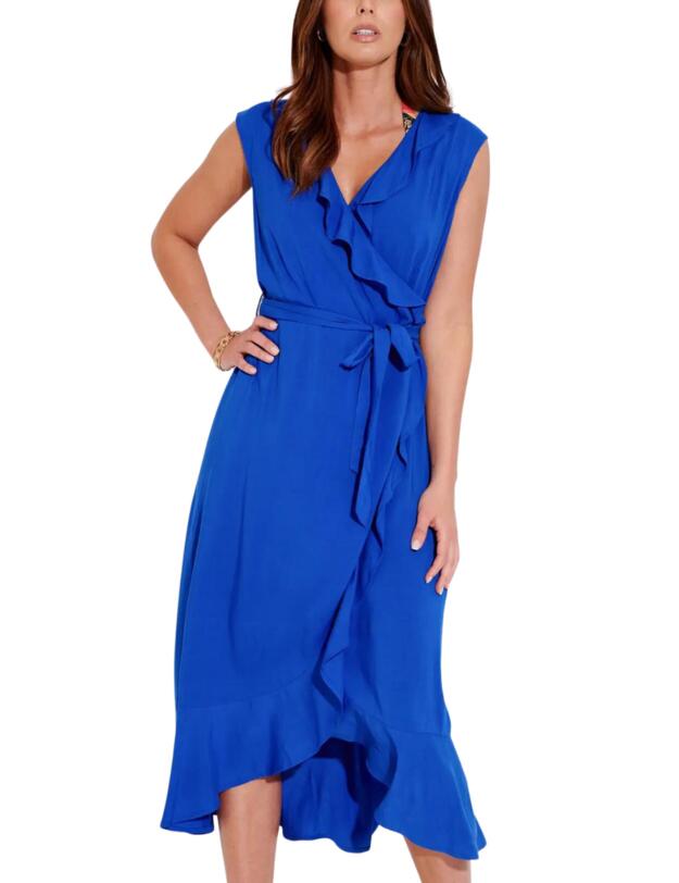 Pour Moi Midaxi Beach Dress Ultramarine