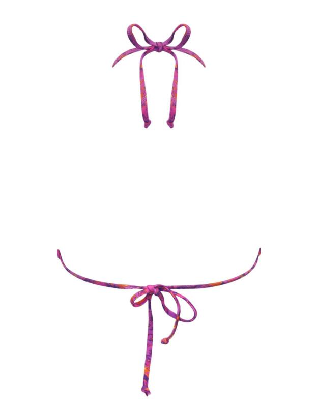 29600 Pour Moi Bermuda Triangle Bikini Top - 29600 Multi