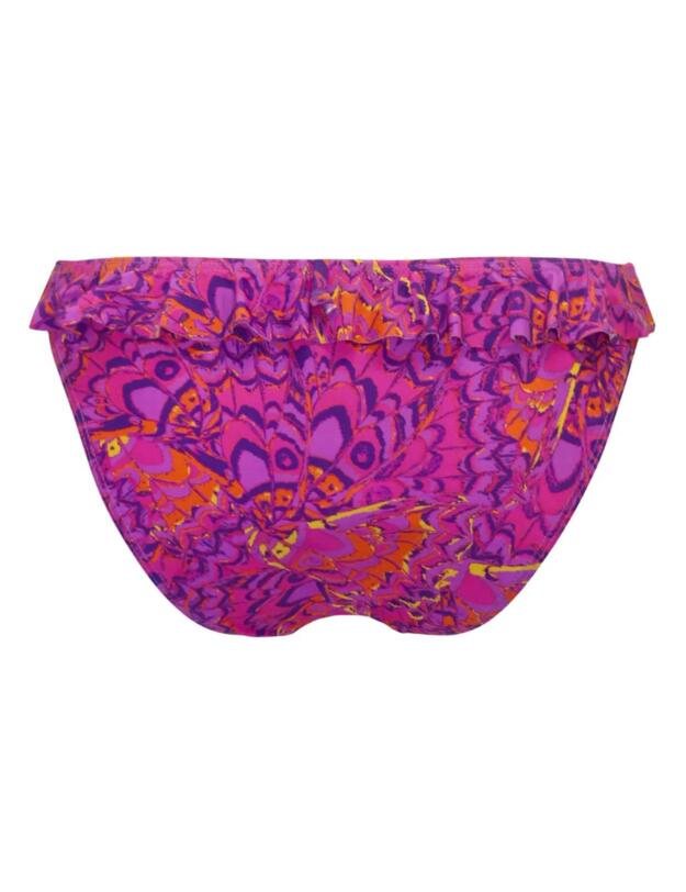 Pour Moi Bermuda Frilled Bikini Brief Multi