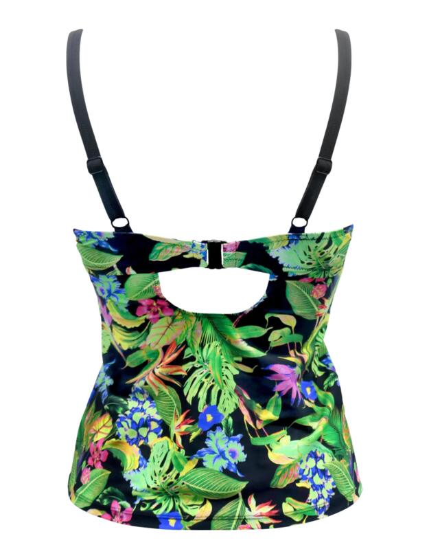  Pour Moi St Lucia Padded Underwired Tankini Tropical 