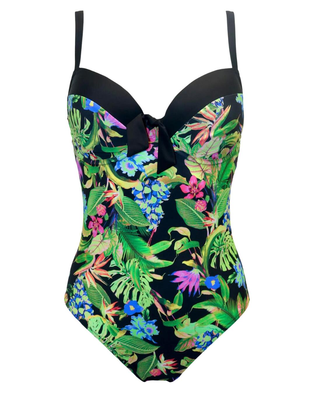 Pour Moi St Lucia Padded Underwired Swimsuit - Belle Lingerie | Pour ...