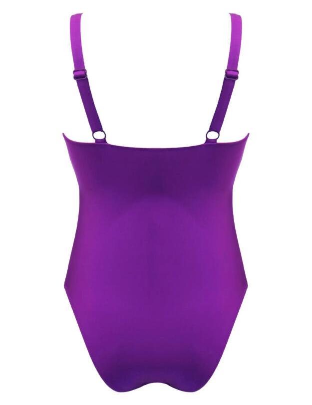 Pour Moi Samoa Tummy Control Swimsuit Purple