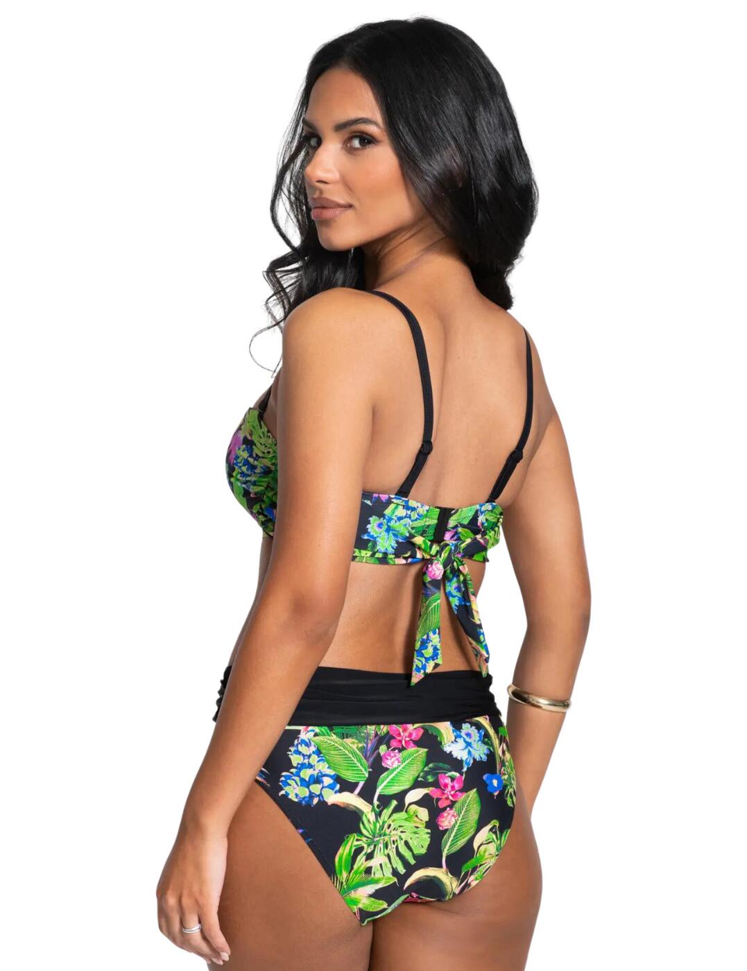 St Lucia Adjustable Brief, Tropical