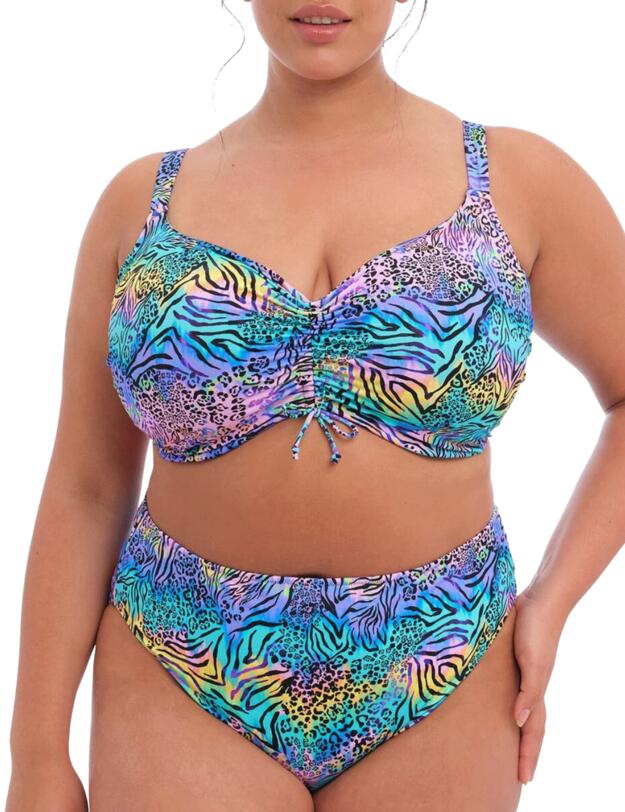 Elomi Electric Savannah Bikini Briefs Zebra 