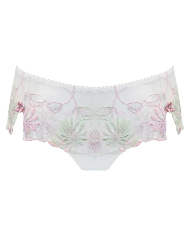 Pour Moi St Tropez Shorty Brief White/Pink/Green