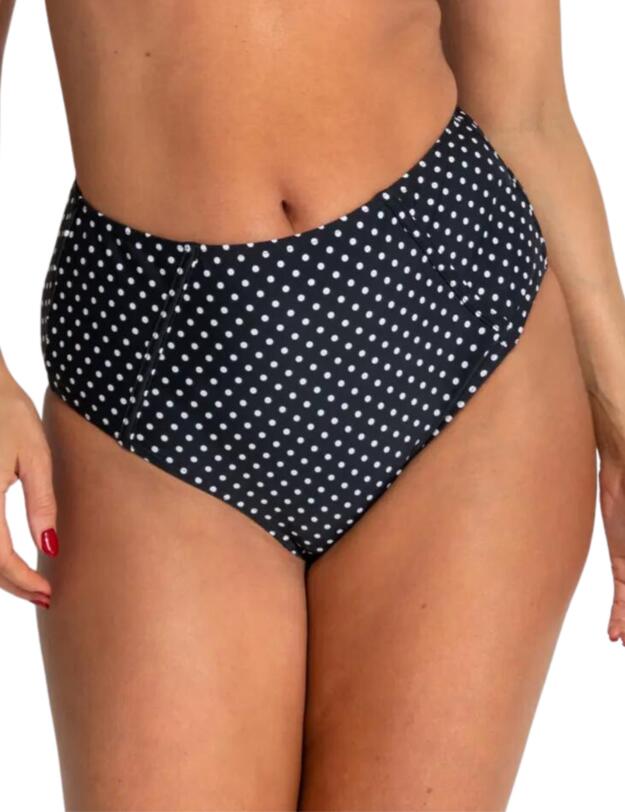 Pour Moi Sicily Tummy Control Brief Black/White