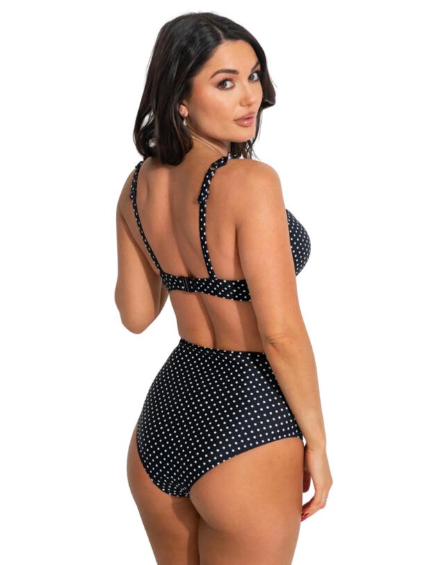 Pour Moi Sicily Tummy Control Brief Black/White