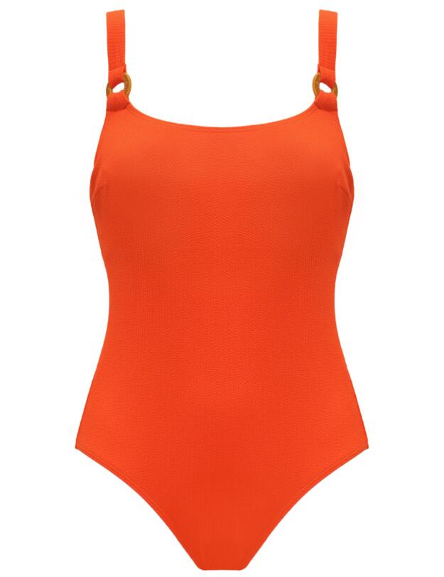 Pour Moi Cali Tummy Control Swimsuit Orange