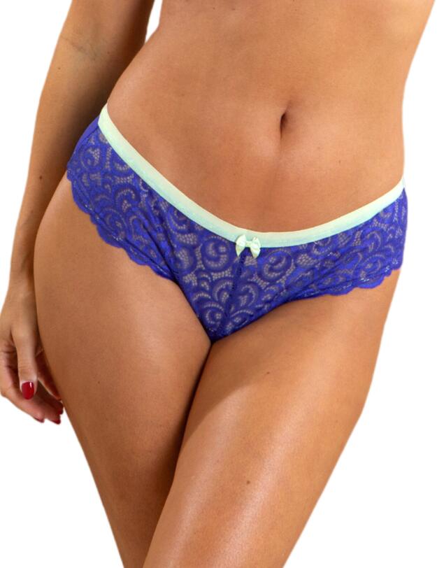 Pour Moi Romance Brief Cobalt/Mint