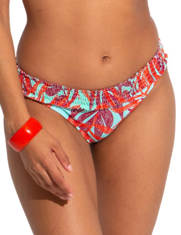 Pour Moi Free Spirit Bikini Brief Aqua Palm