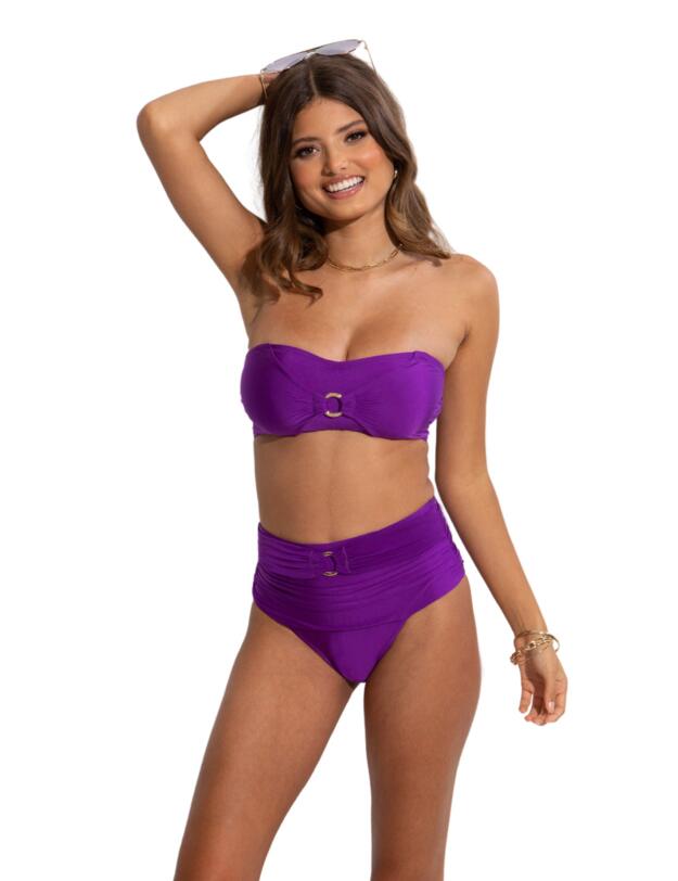 Pour Moi Samoa Tummy Control Bikini Brief Purple
