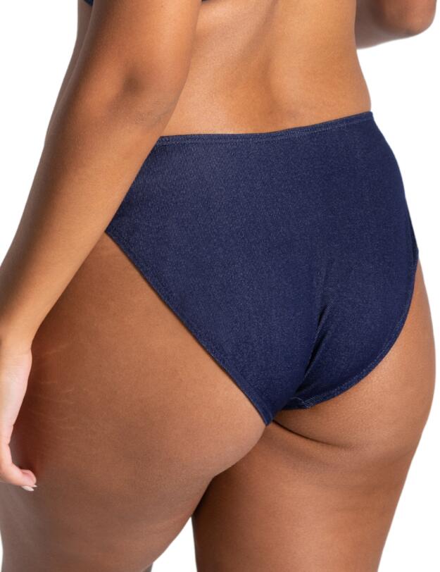  Pour Moi Adelaide Denim V Bikini Brief Blue 