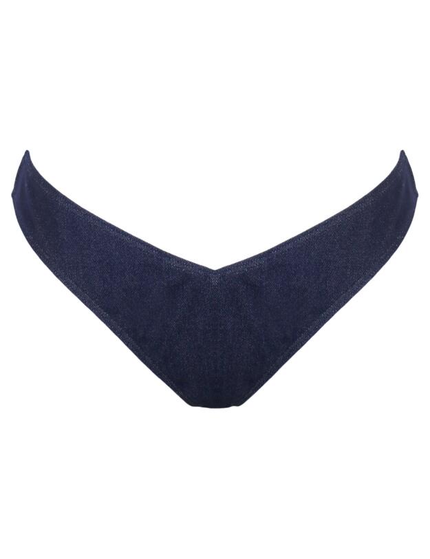  Pour Moi Adelaide Denim V Bikini Brief Blue 