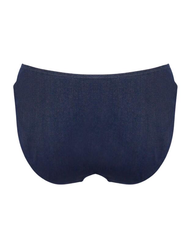  Pour Moi Adelaide Denim V Bikini Brief Blue 