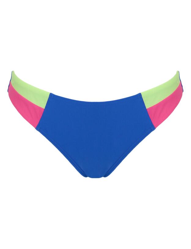  Pour Moi Palm Springs Bikini Brief Ultramarine/Pink/Citrus