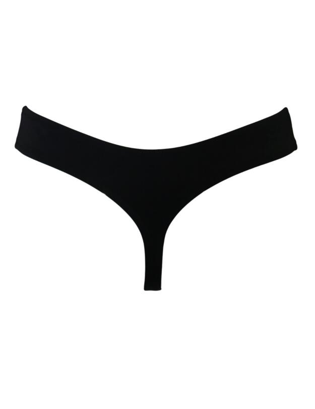 Pour Moi Space High Leg Bikini Thong Black