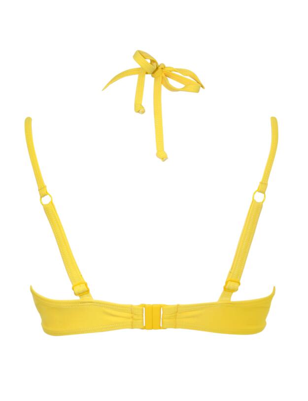 Pour Moi Gold Coast Underwired Non Padded Bikini Top Yellow