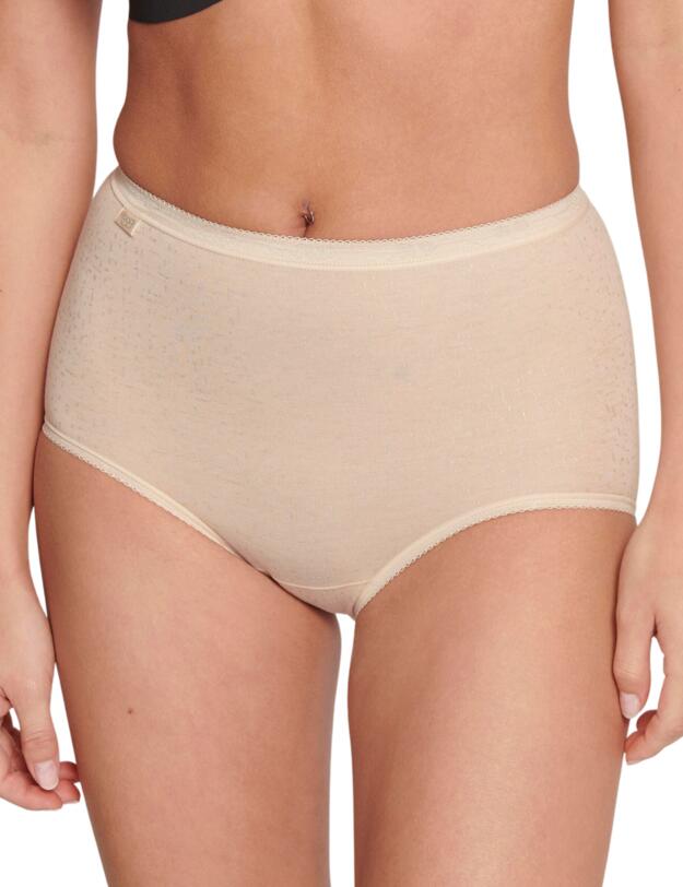 Sloggi Basic+ 3 Pack Maxi Briefs Multi