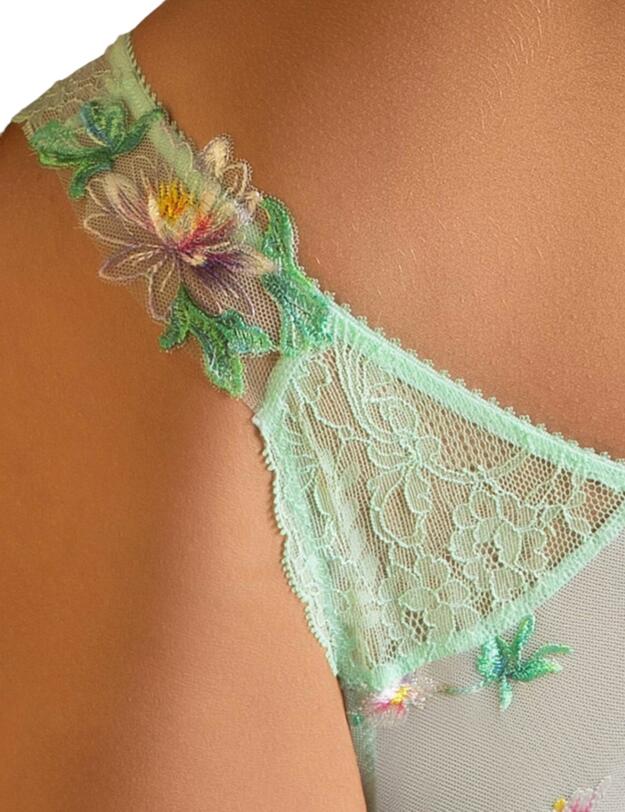 Lise Charmel Amour Nymphea Thong Jade Aqua