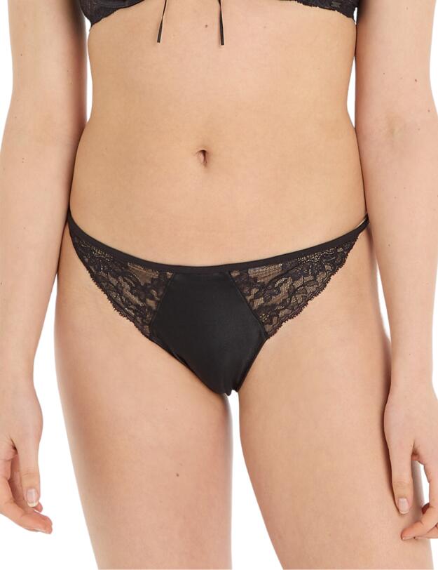  Calvin Klein CK Black Thong Black 
