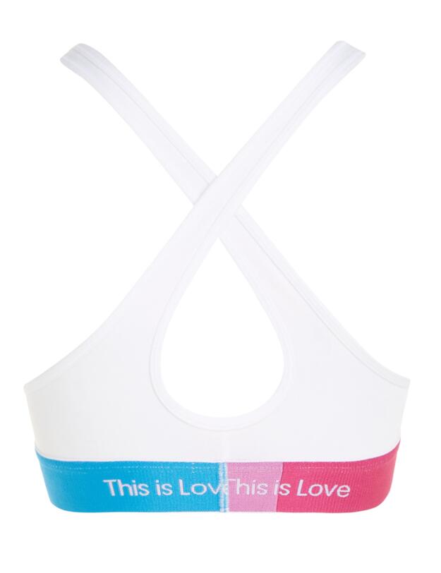 Calvin Klein Pride Bralette White 