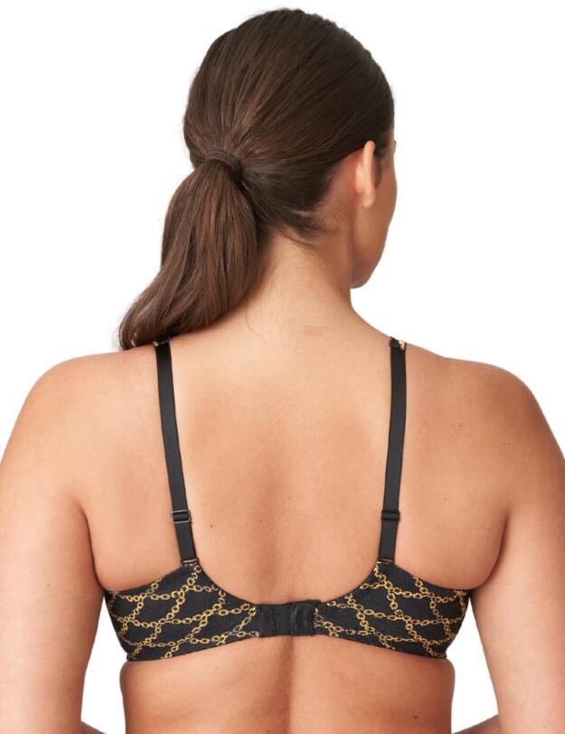 Prima Donna Amsterdam AV Padded Balcony Bra  Black