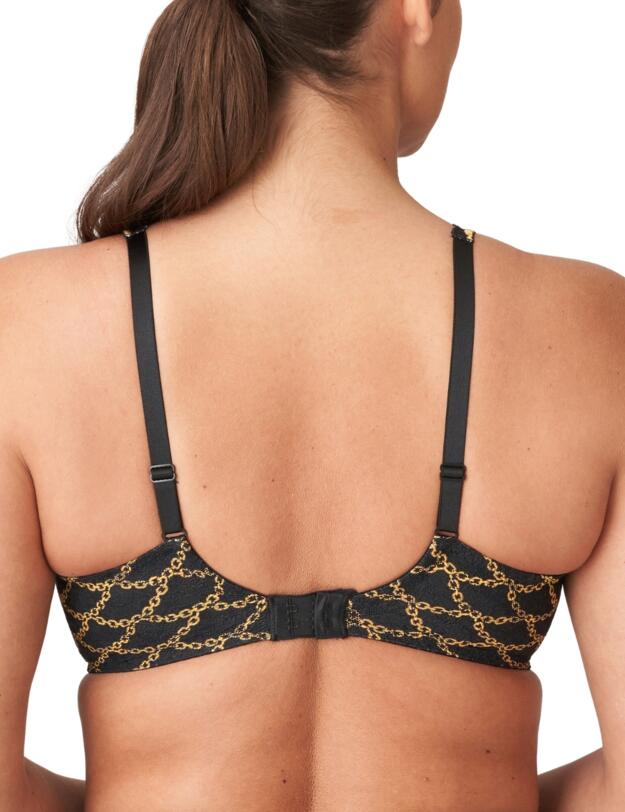 Prima Donna Amsterdam AV Padded Balcony Bra  Black