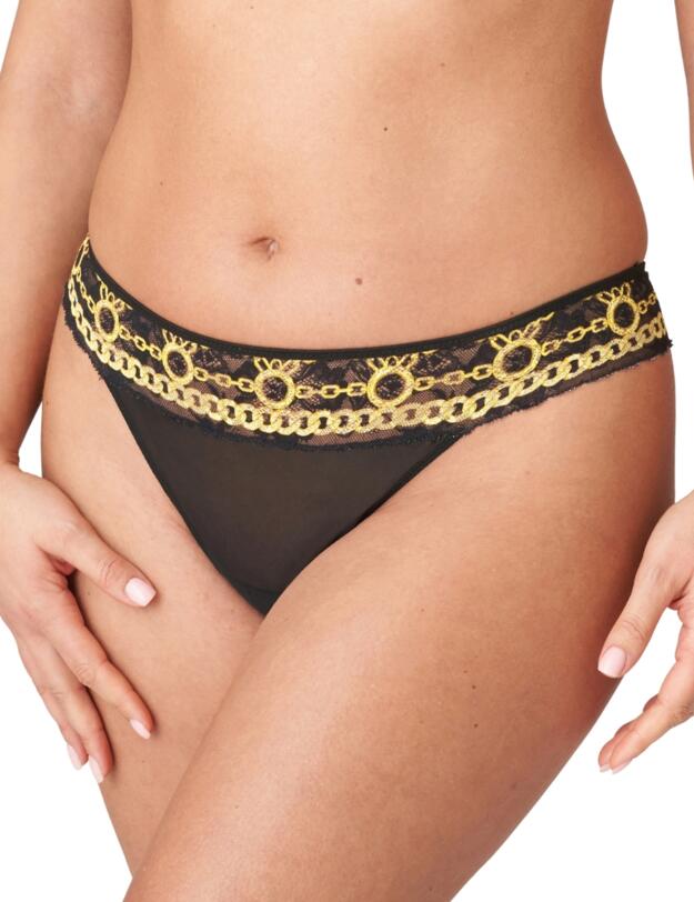 Prima Donna Amsterdam AV Thong Black