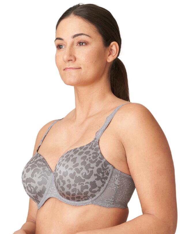 Prima Donna Cobble Hill Padded Heartshape Bra Fifties Grey