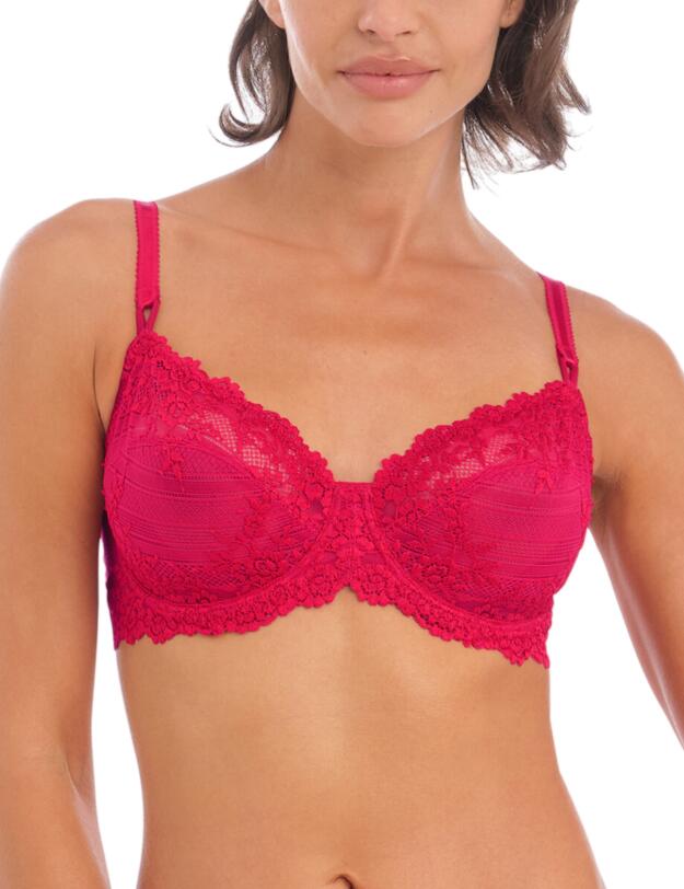 Wacoal Embrace Lace Underwired Bra Persian Red