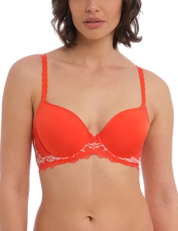 Wacoal Lace Perfection Underwired Contour Bra Fiesta 