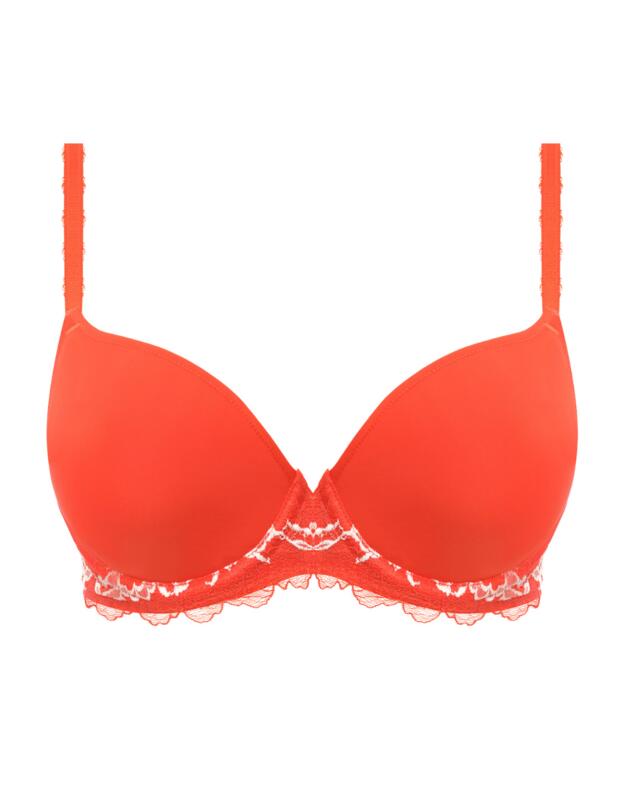 Wacoal Lace Perfection Underwired Contour Bra Fiesta 