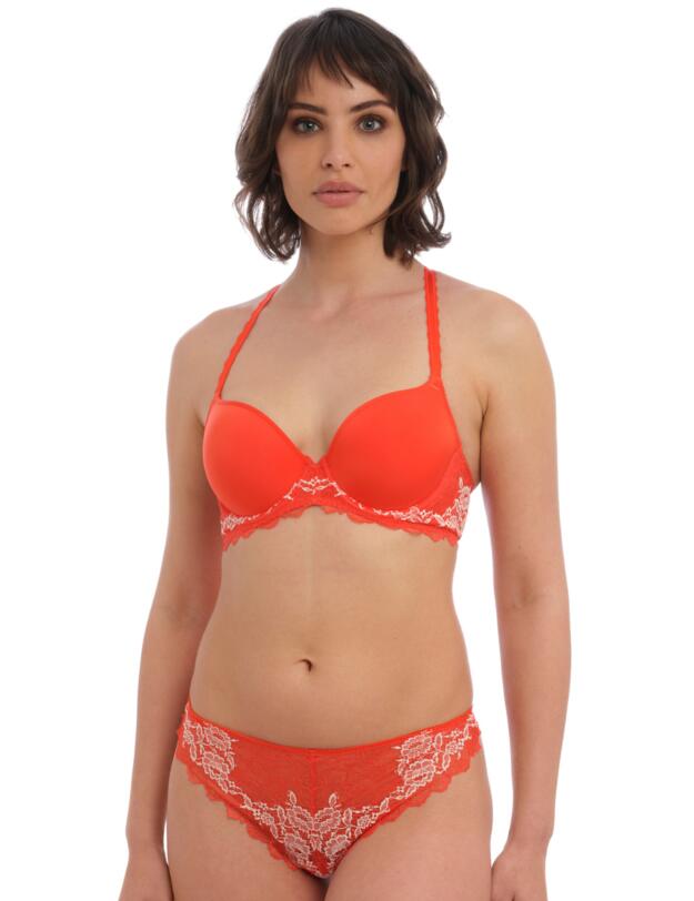 Wacoal Lace Perfection Underwired Contour Bra Fiesta 