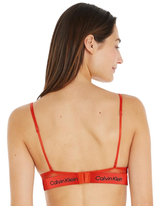 Calvin Klein CK96 Unlined Triangle Bra Hazard 
