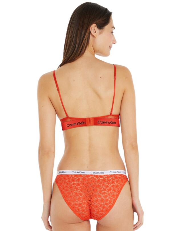 Calvin Klein CK96 Unlined Triangle Bra Hazard 