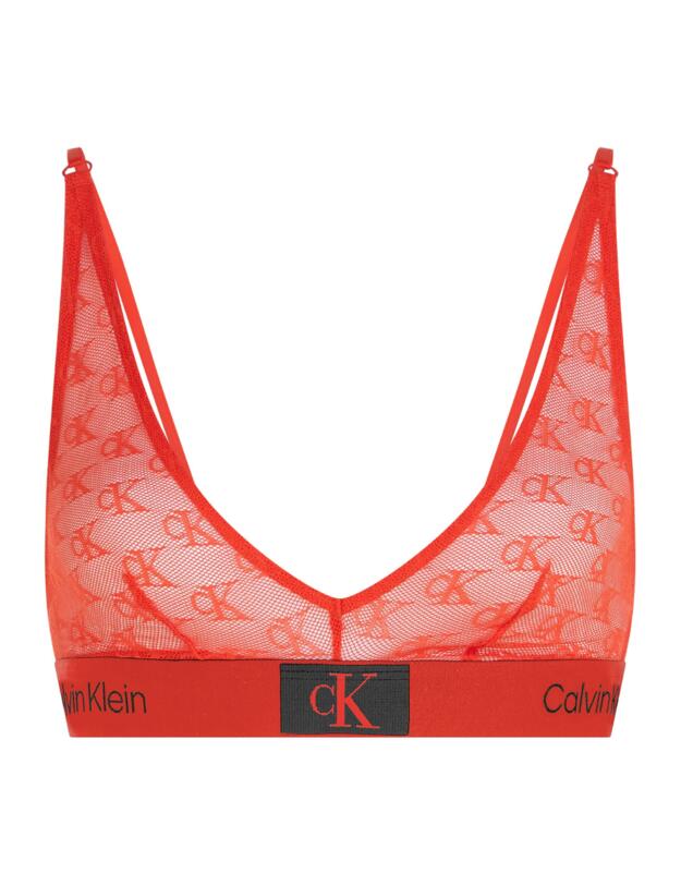 Calvin Klein CK96 Unlined Triangle Bra Hazard 