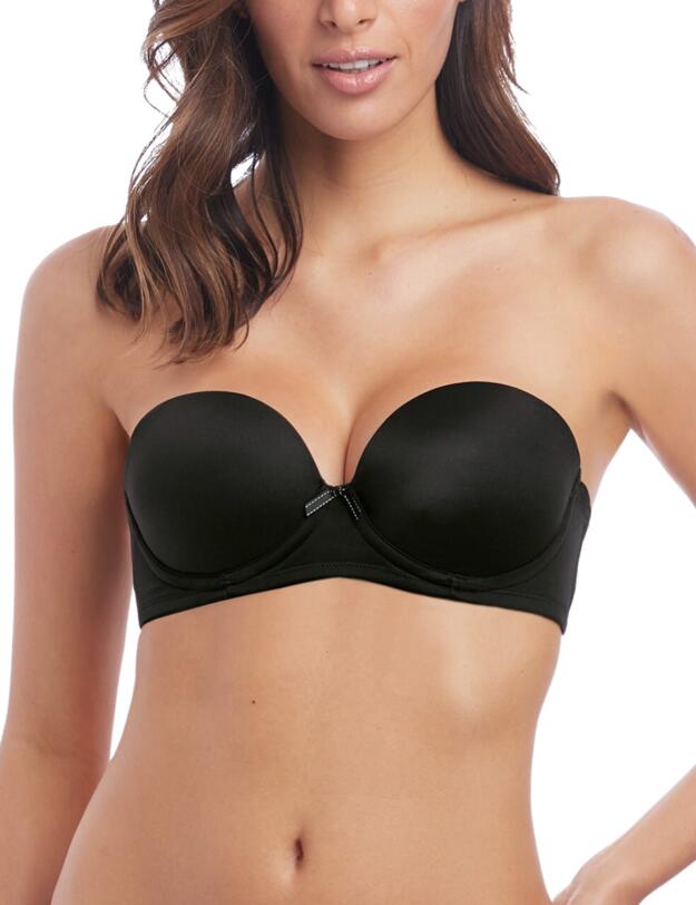 Wacoal Respect Strapless Bra Black/Champagne