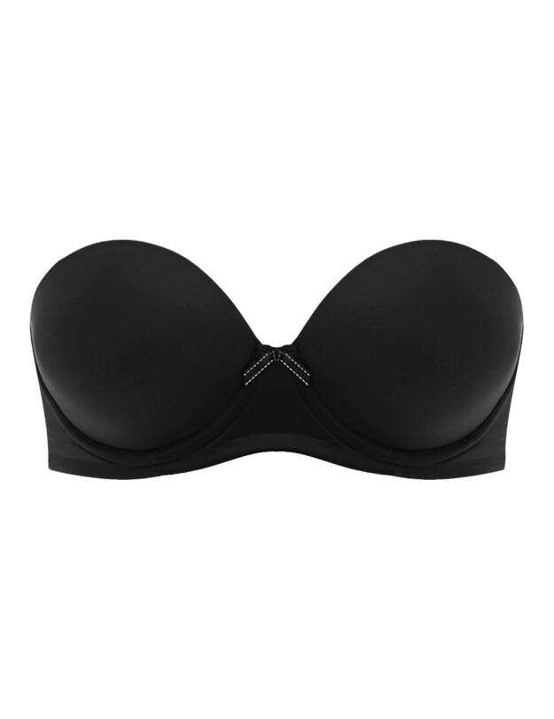 Wacoal Respect Strapless Bra Black/Champagne