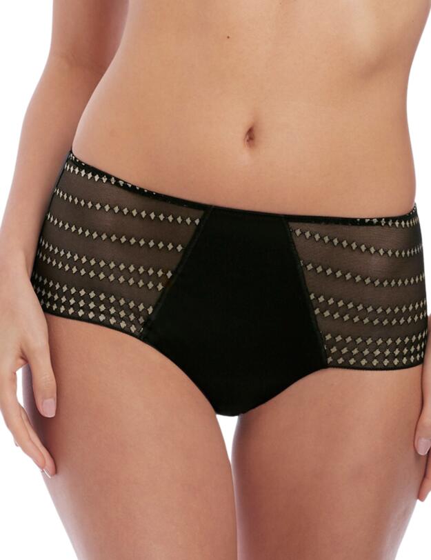 Wacoal Respect Full Brief Black/Champagne 