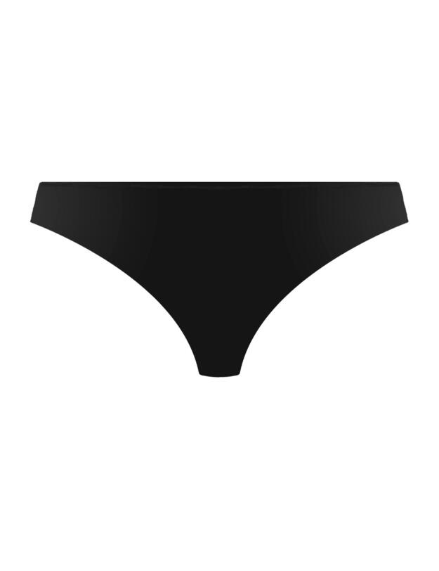 Wacoal Respect Tanga Brief Black/Champagne 